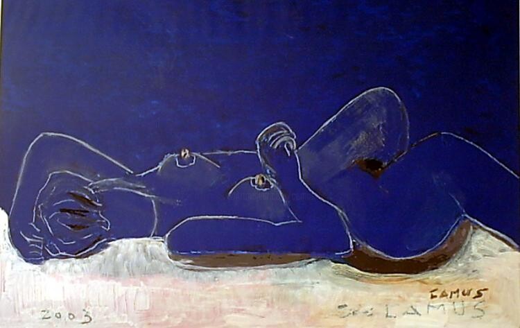 Camusartist - Desnudo Azul